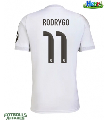 Real Madrid Rodrygo Goes #11 Hemmatröja 2025-26 Kortärmad